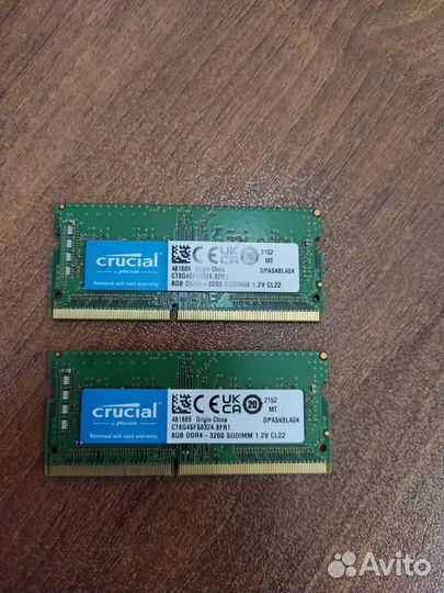 Оперативная память для ноутбука ddr4 8gb