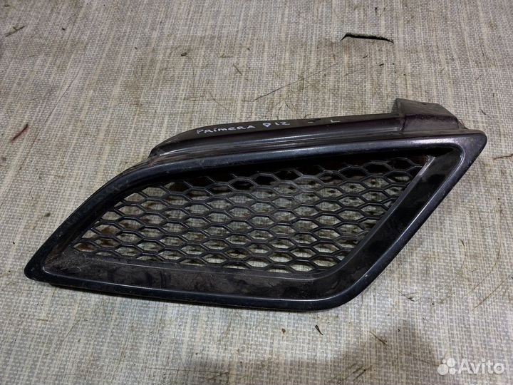 Решетка в бампер левая Примьера Р12 Nissan Primera