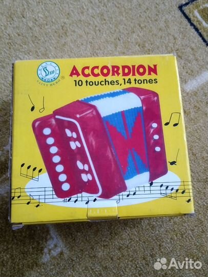 Аккордеон,гармошка детская игрушка