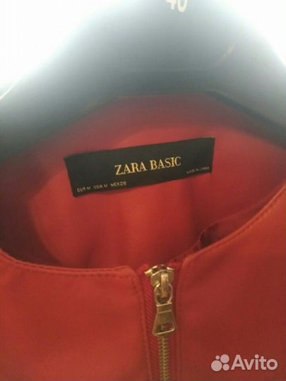 Куртка красная женская Zara