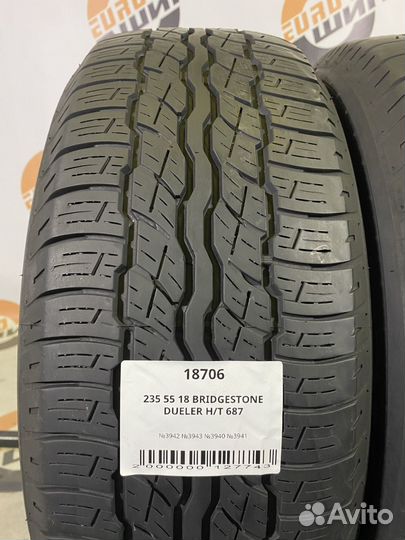 Bridgestone Dueler H/T 687 235/55 R18