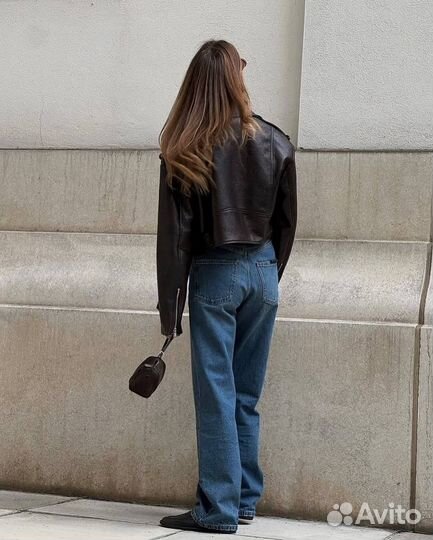 Кожаная куртка косуха 42-44-46 размер