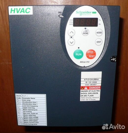 Преобразователь Schneider Electric ATV212HU55N4