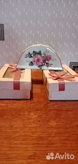 Салфетница фарфор