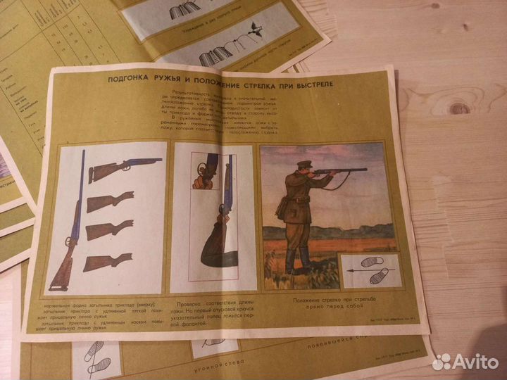 Плакаты об охоте СССР