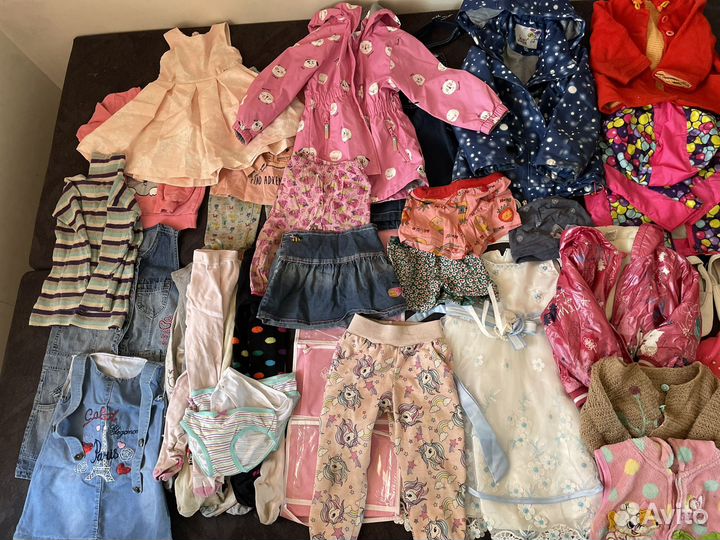 Детские вещи пакетом на девочку 3 4 5 лет