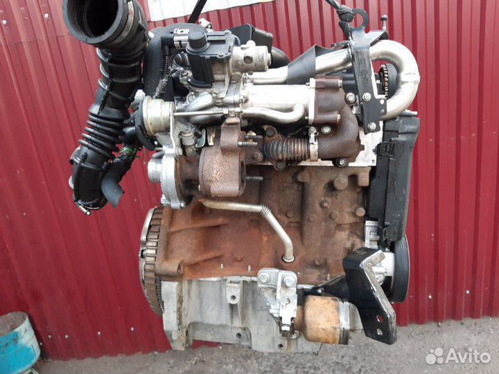 Двигатель в сборе K9K768 Renault Clio 1.5 DCI