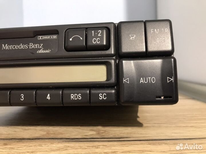 Becker Classic BE2010 магнитола Mercedes w124 w201