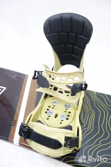 Сноуборд zuma deepfried 146 см + крепления