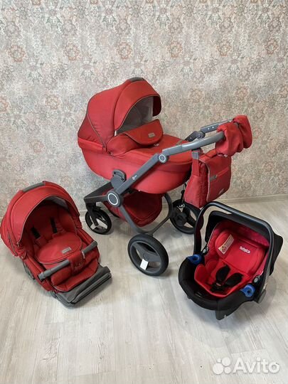 Коляска adamex lUX 3 в 1