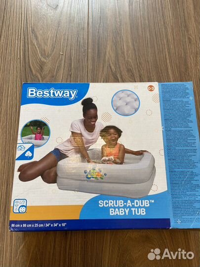 Детский надувной бассейн новый