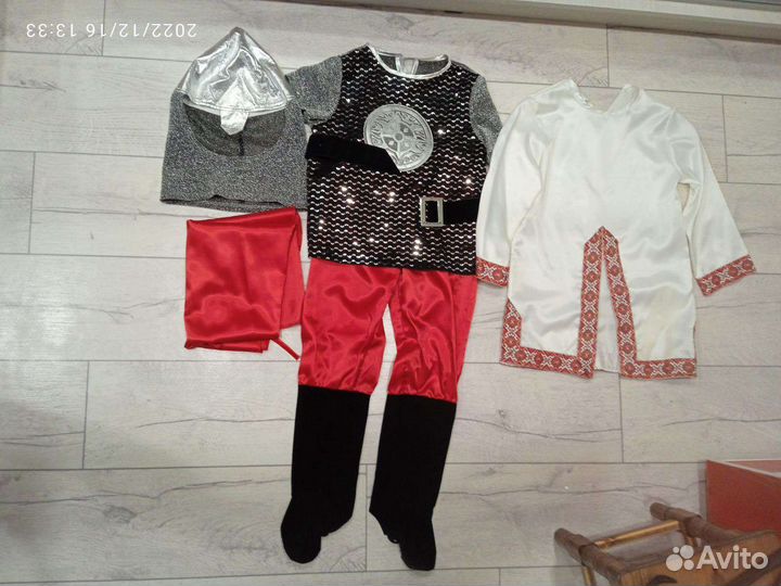 Новогодний костюм рыцаря