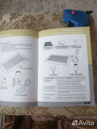 Турмалиновый мат NM 80