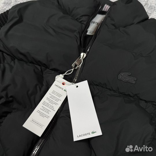 Куртка Lacoste с вязаным рукавом