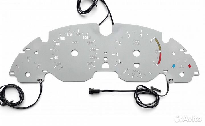 Шкалы приборов BMW 5 E39, 7 E38, X5 E53 (94-06) V4