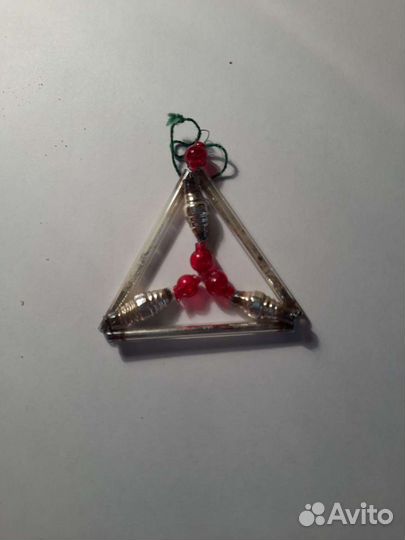 Елочные игрушки на прищепке. СССР