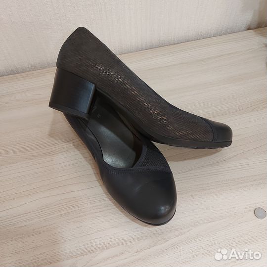 Туфли Alpina разм.7 полнота H синие