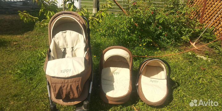 Коляска 3 в 1 Zippy