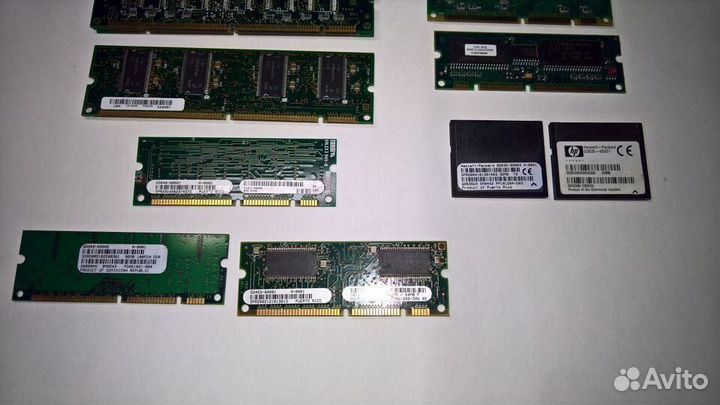 Модули памяти для принтеров HP
