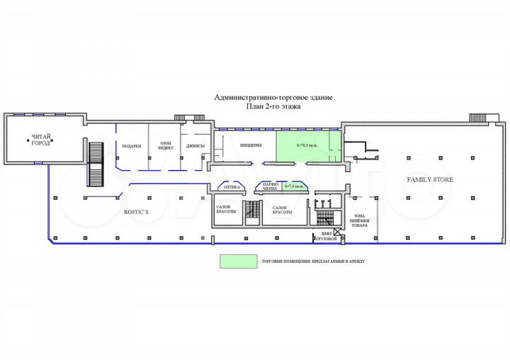 Торговая площадь, 70.1 м²