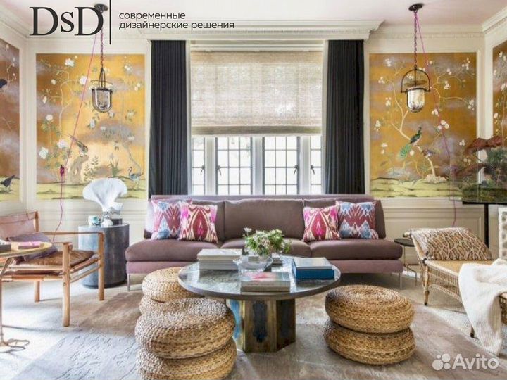 Римская штора с тюлью