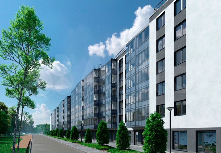 2-к. квартира, 51,4 м², 3/12 эт.