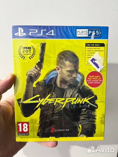 Cyberpunk 2077 ps4 диск