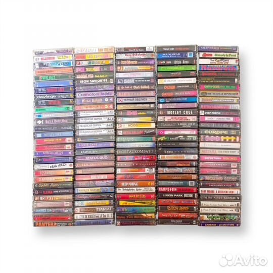 Аудиокассеты Метал Рок Панк Индастриал