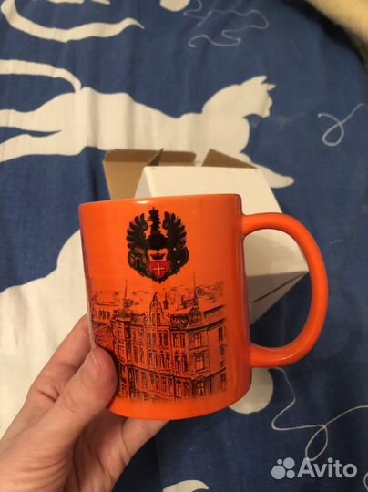 Кружка именная «Маша» с изображением Калининград