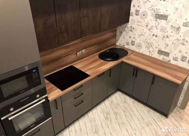 Кухни на заказ. лдсп. мфд. Пластик. Пленка