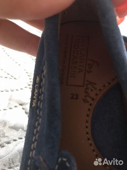 Мокасины детские