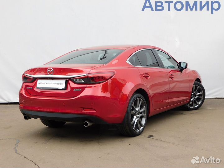 Mazda 6 2.5 AT, 2017, 77 882 км