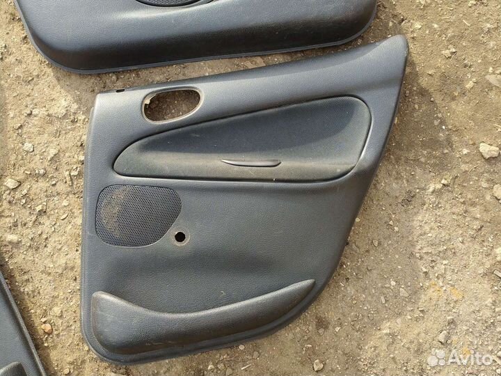 Комплект дверных карт peugeot 206