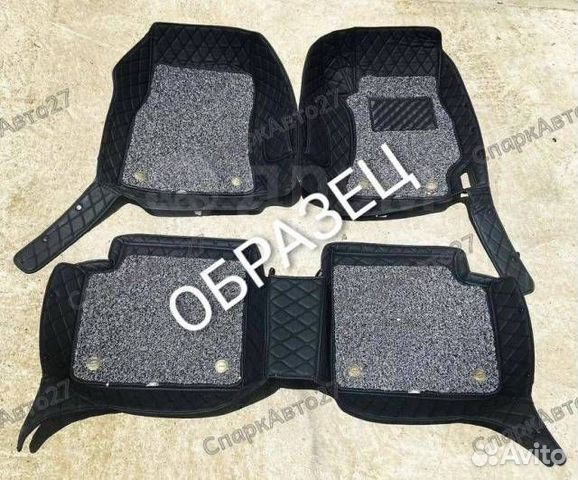 Коврики в салон 3D эко кожа Toyota Corolla 150 200