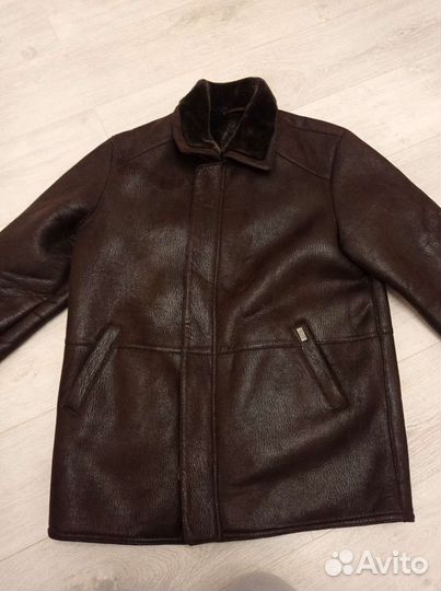 Дубленка натуральная мужская 48 50 размер
