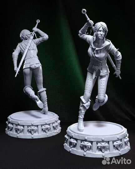 Фигурка Цири из игры Ведьмак 3: дикая охота