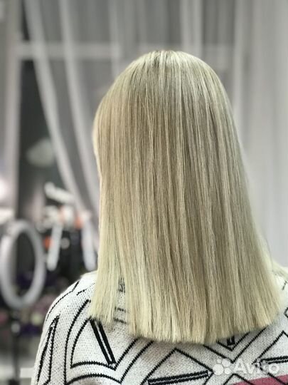 Окрашивание волос, стрижки