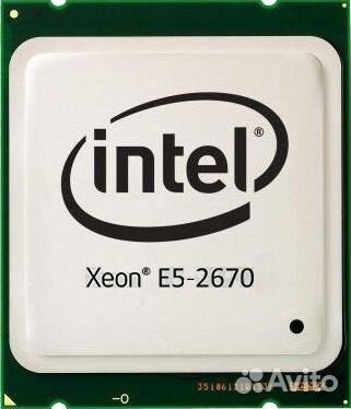 Xeon e5-2670 3,3GHz 20Mb LGA2011 8 ядер 16 потоков