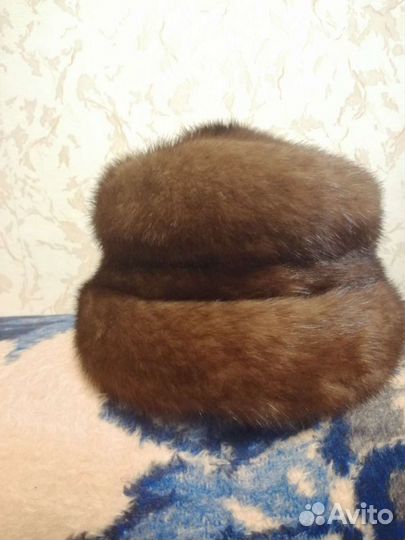Шапка норковая женская