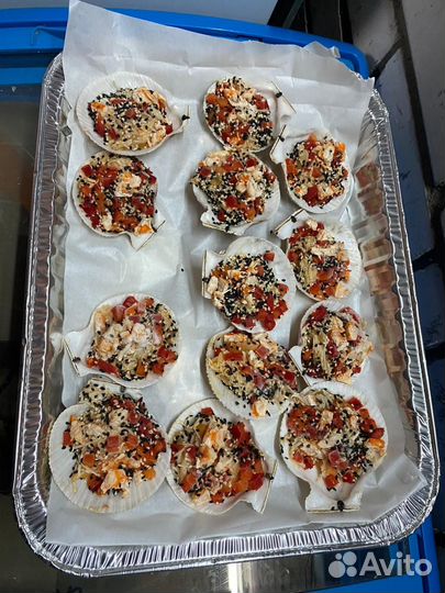 Мидии в створках