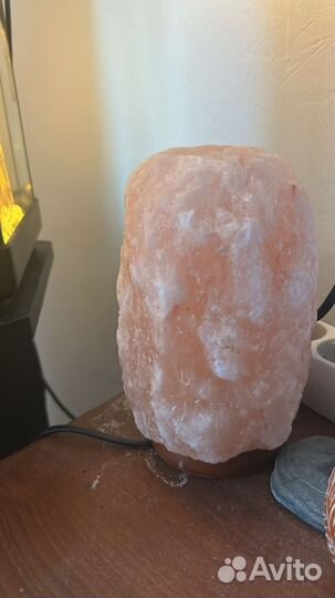 Лампа из гималайской соли