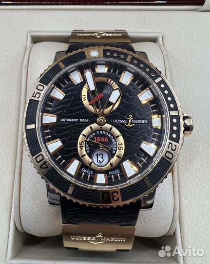 Часы Ulysse Nardin Maxi Marine Diver Titanium 45мм