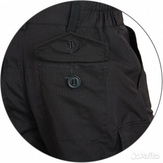 Брюки SAS с подстежкой Primaloft черные