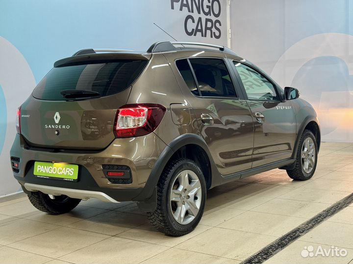 Renault Sandero Stepway 1.6 МТ, 2019, 44 630 км