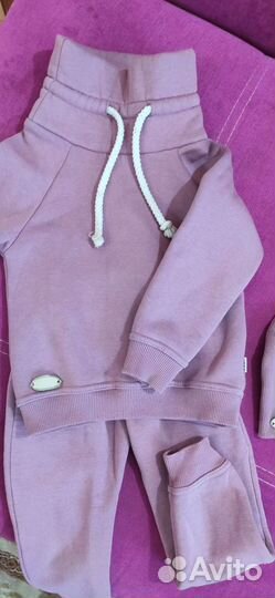 Костюм детский 98-110 теплый флис