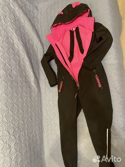 Комбинезон softshell tomas 116 р-р (непромокаемый)