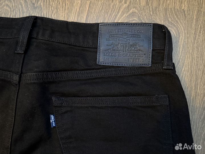 Джинсы Levis 512 Made & Grafted W32/L34