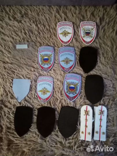 Шевроны и погоны полиции