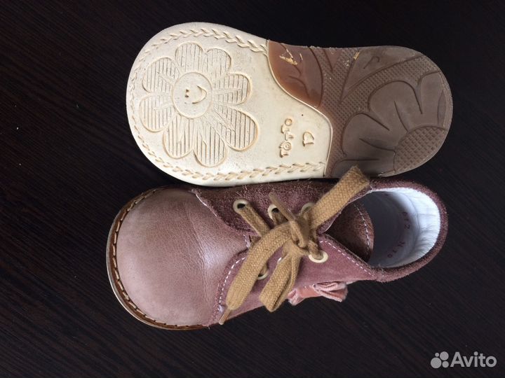 Полуботинки, для девочки