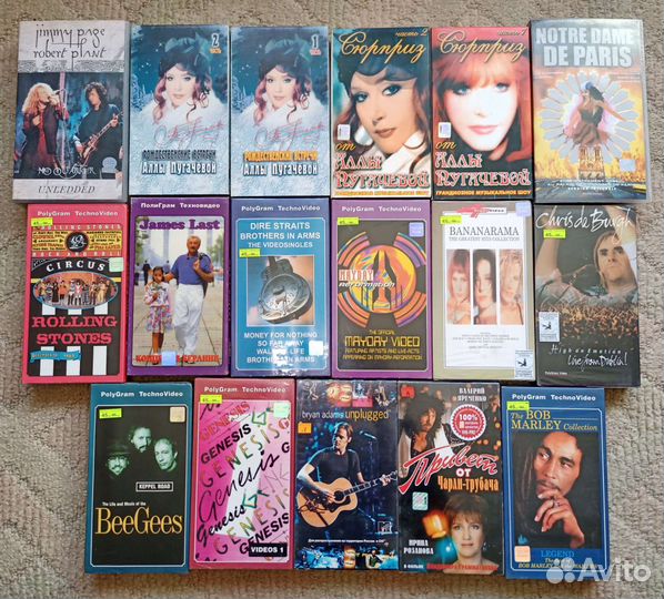 Коллекция видеокассет